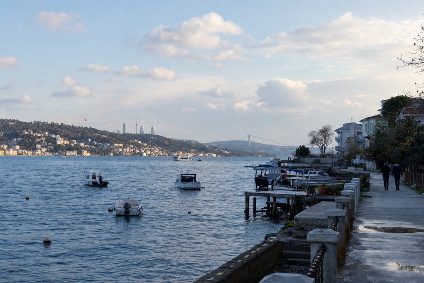 Çengelköy sahil yürüyüşü