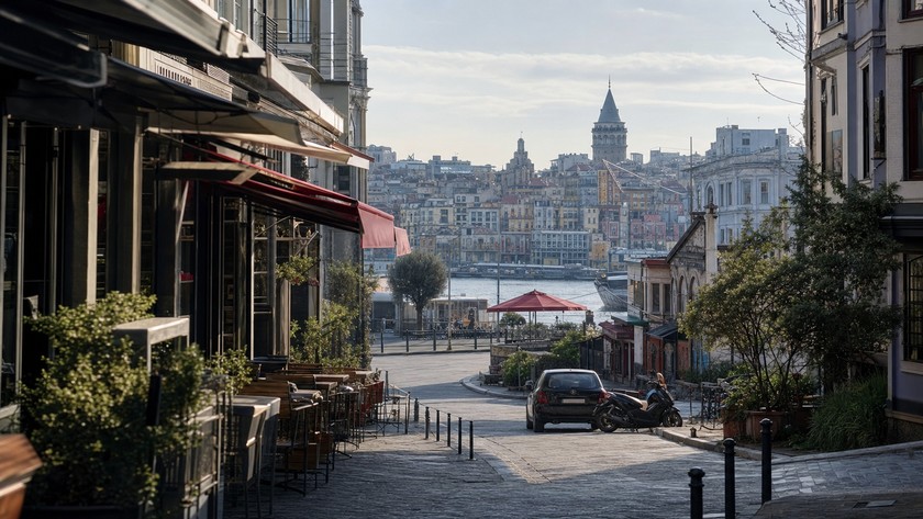 Hafta sonu Galata Karaköy