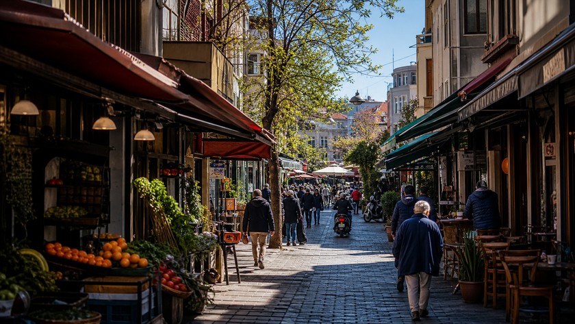 Kadıköy Çarşısı sokak ve pasaj atmosferi