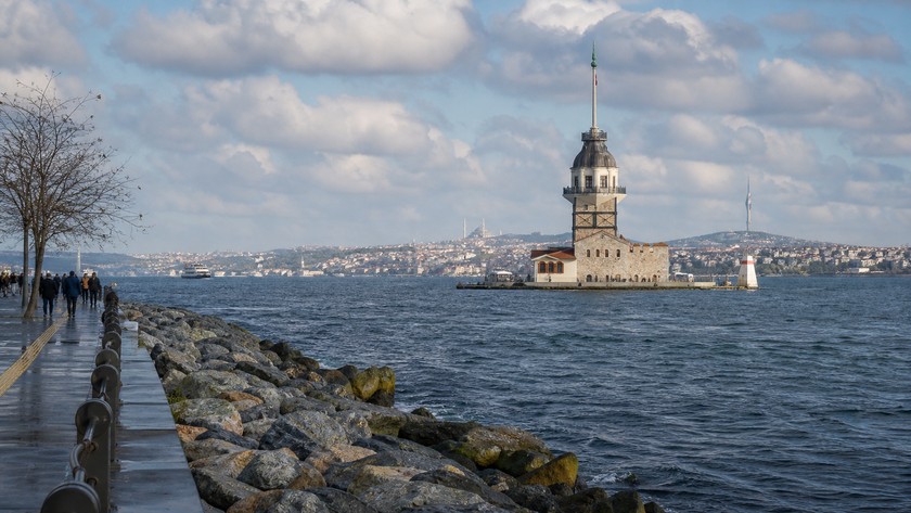 Kız Kulesi Salacak manzarası