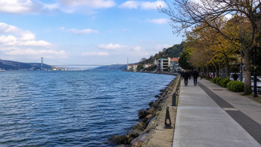 Çubuklu Sahili yürüyüşü