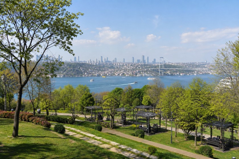 Nakkaştepe'den Boğaz manzarası