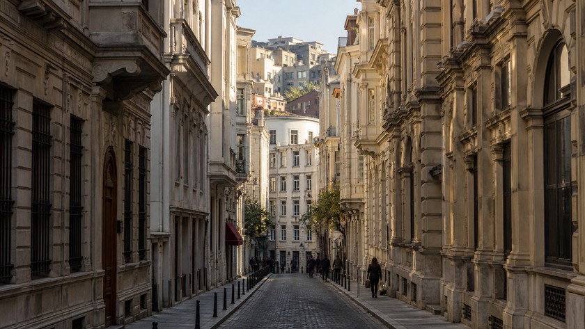 Pera Beyoğlu sokağı