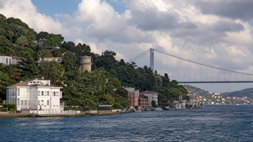 Tarabya Sahili manzarası