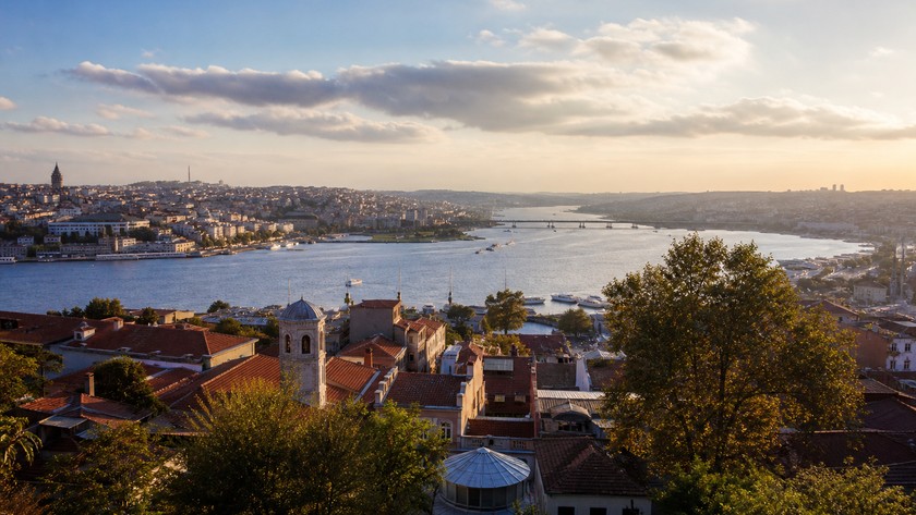 Zeyrek Haliç manzarası