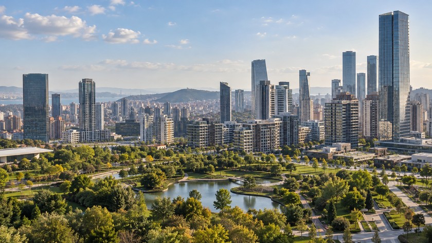 Küçükbakkalköy modern şehir dokusu