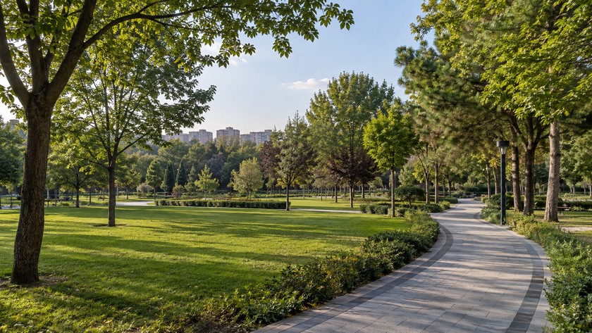 Milli Egemenlik Parkı yeşil alanı