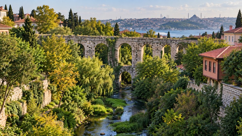 Ali Paşa Kemeri taş örgüsü